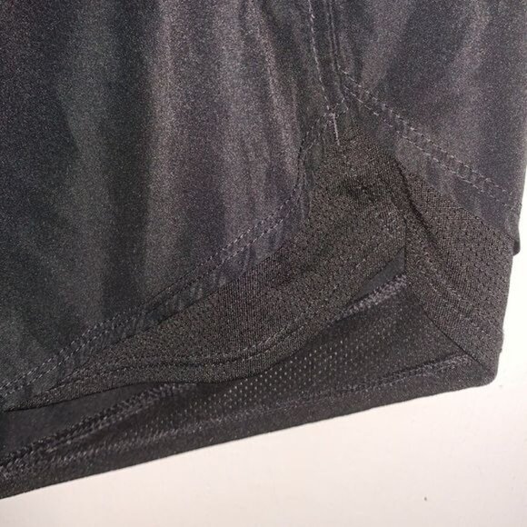 Athletic Works Womens Black Running Shorts M (8-10) Polyester/Recycle Blend - Picture 4 of 9
